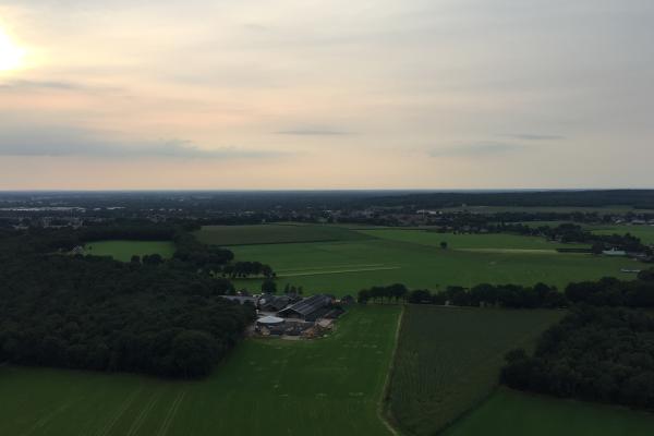 uitzicht ballonvaart