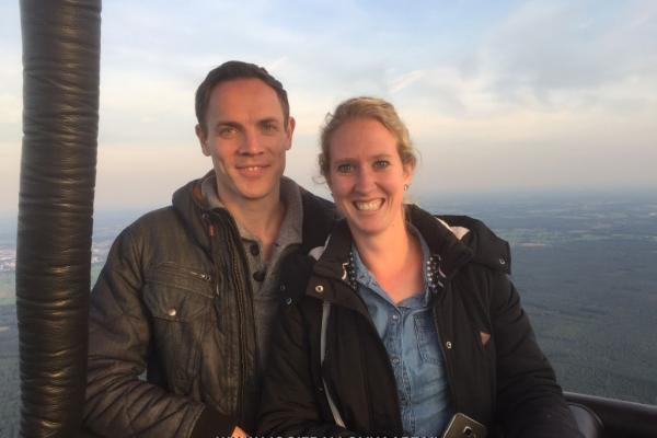Groepsballonvaart 6 personen vanuit Holten