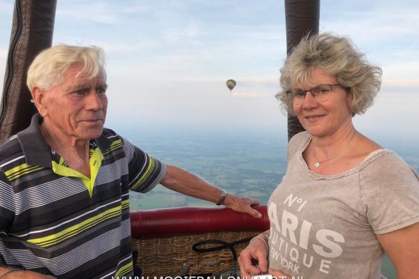 Ballonvaart over Lochem Gelderland