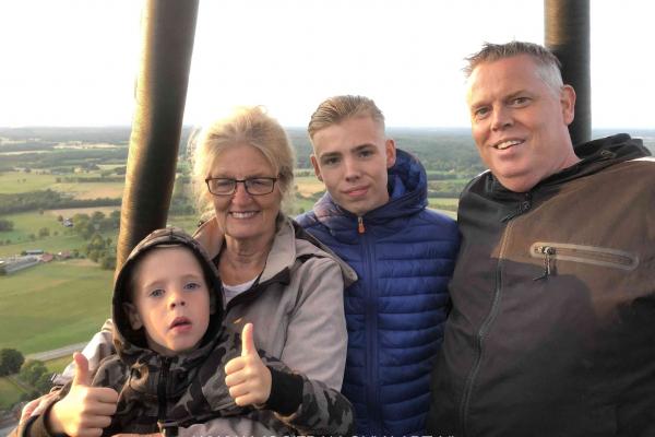 Ballonvaart van uit Espelo