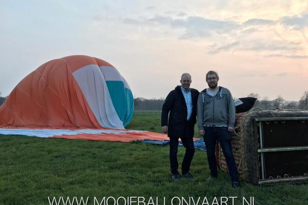 Ballonvaart boven Twente