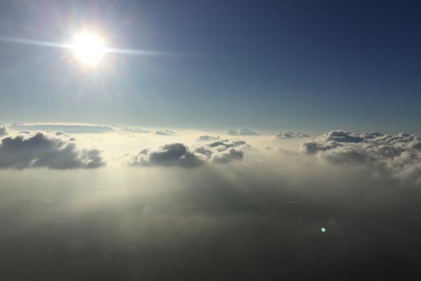 Prive ballonvaart boven gelderland