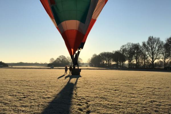 Ballonvaart in de winter 2016