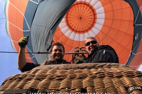 Vip ballonvaart met 2 personen